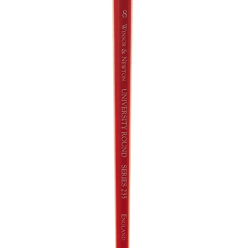 Winsor & Newton University Series Long-Handle Paint Brush 235, Size 8 - Picture 8 of 10